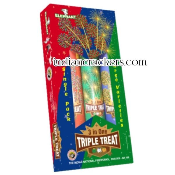 3.5inch Triple Treat(crackling 7 Steps From Elephant)(3 Pcs)