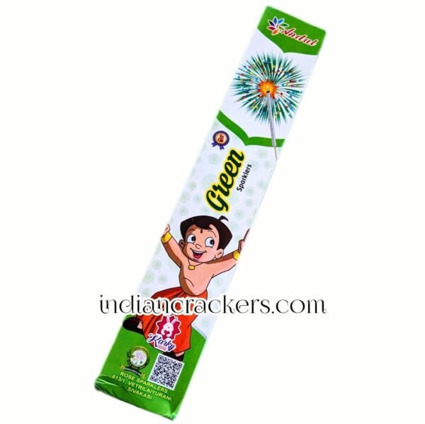 15cm Green sparklers(10 Pcs)