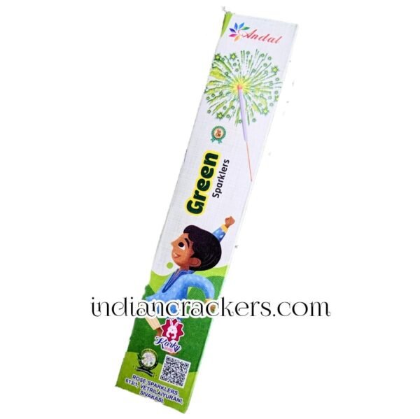 10cm Green Sparklers