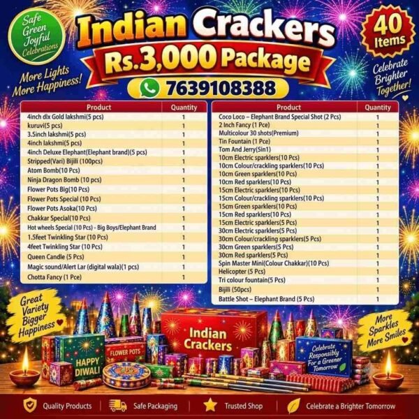3,000 Rs Package